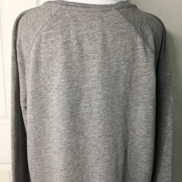 Zadig & Voltaire Women’s James Print Rock Gray Sweatshirt Top Crewneck Medium - Picture 10 of 15